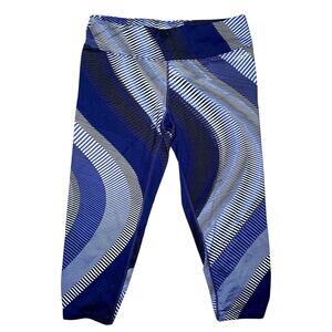 Calvin Klein - Women's Yoga Pants - Blue Gray Pattern